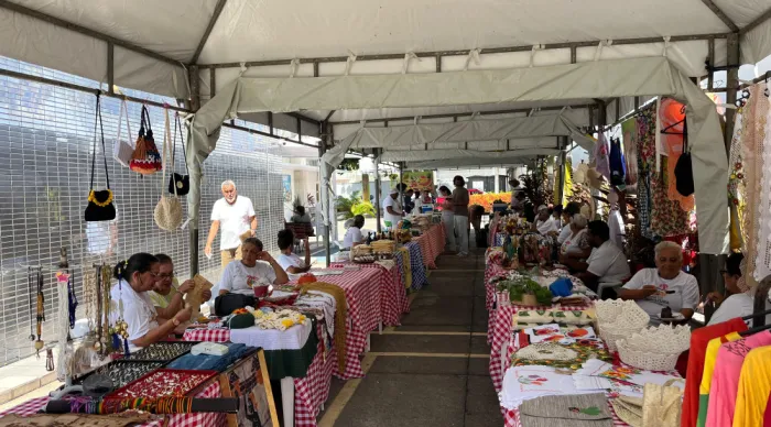 Feira conta com produtos orgânicos e artesanais totalmente sergipanos / Foto: João Daniel