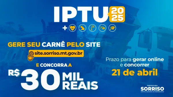 Foto: Reprodução/Prefeitura de Sorriso - MT