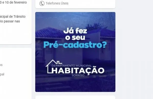 Saiba como preencher o pré-cadastro da Habitação