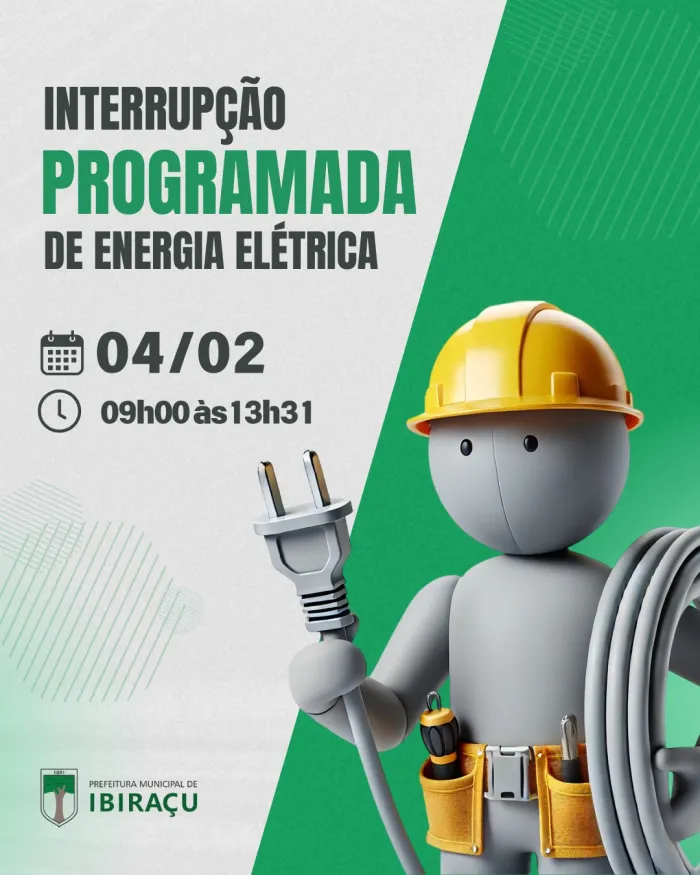 INTERRUPÇÃO PROGRAMADA DE ENERGIA ELÉTRICA