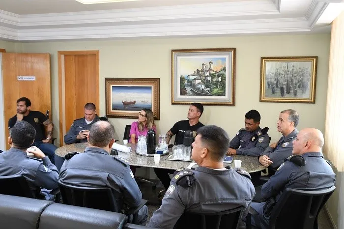 4º BPM sedia reunião para análise de dados criminais em Vila Velha