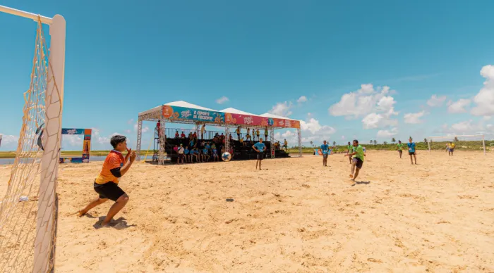 Programação esportiva do Verão Sergipe atrai atletas e turistas para atividades na praia de Pirambu // Foto Lucas Stark