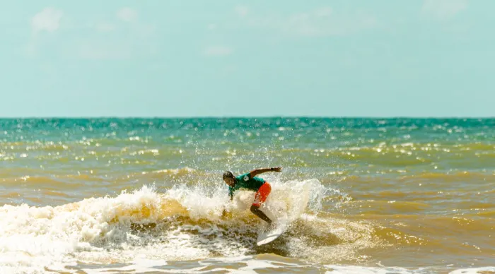 Pirambu sedia programação esportiva para surfistas durante Verão Sergipe //Foto Jhennifer Laruska