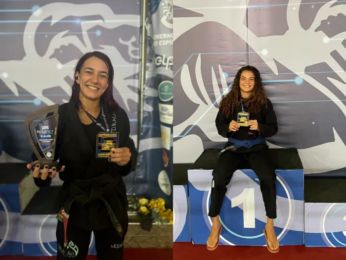 Bolsistas da Sesport sobem ao pódio na primeira etapa do Estadual de Jiu-jitsu