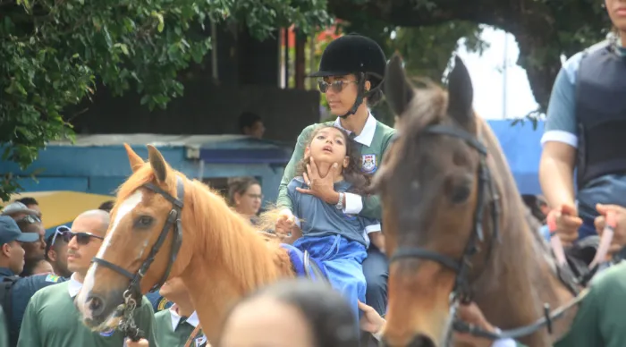 Equoterapia da Polícia Militar | Fotos: SSP
