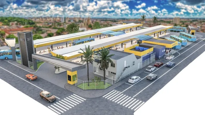 Plataformas do Terminal Ibes começam a ser reformadas neste domingo (16)