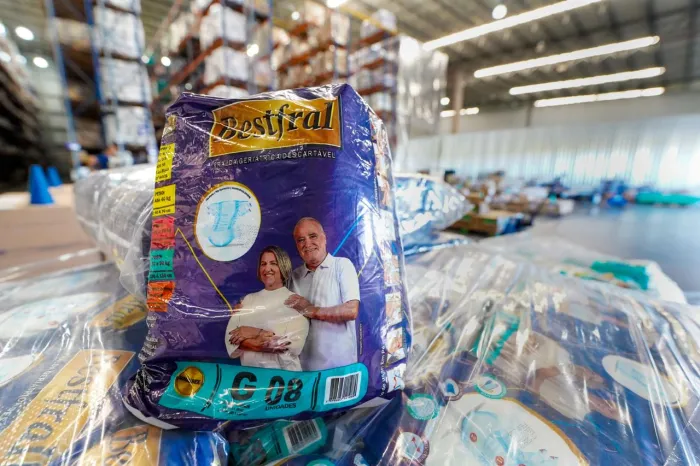Sesau realiza distribuição de fraldas descartáveis