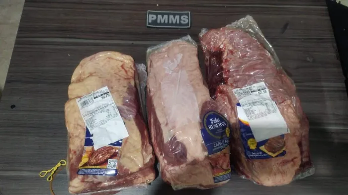 Foragido da Justiça é preso em flagrante por furto em mercado de Corumbá