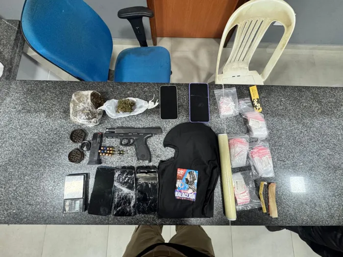 Polícia Civil prende cinco suspeitos e apreende armas e drogas em ação contra o tráfico em Urbano Santos