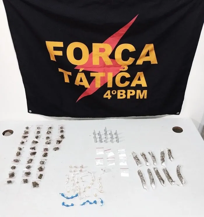 Força Tática do 4º Batalhão apreende drogas em Vila Velha