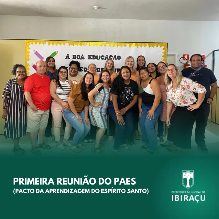 PRIMEIRA REUNIÃO DO PAES