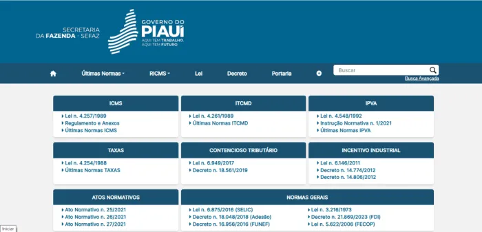 Sefaz implanta novo portal que facilita o acesso à legislação tributária estadual para servidores e contribuintes