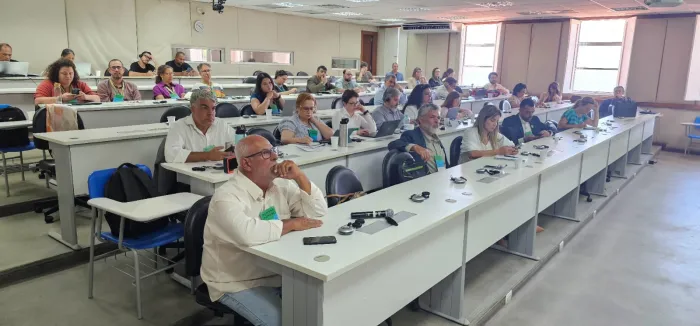 SC representa a Associação Brasileira de Entidades Estaduais de Meio Ambiente em evento internacional