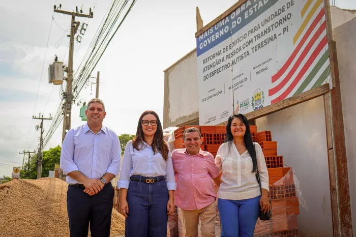 Centro de Autismo de Teresina entra na fase final de execução e será entregue em abril 