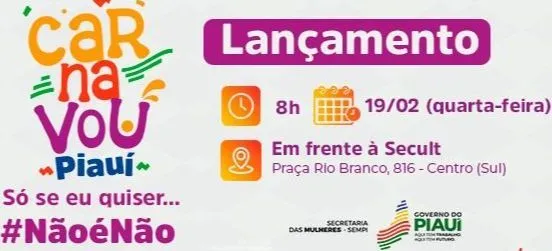 Secretaria das Mulheres lança campanha de carnaval contra importunação sexual na quarta-feira (19)