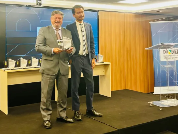 Conselho Estadual de Combate à Pirataria de SC é reconhecido em premiação nacional