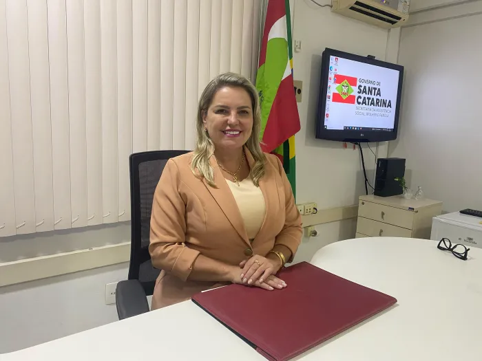 Milena Andersen Lopes é a nova secretária adjunta de Estado da Assistência Social, Mulher e Família