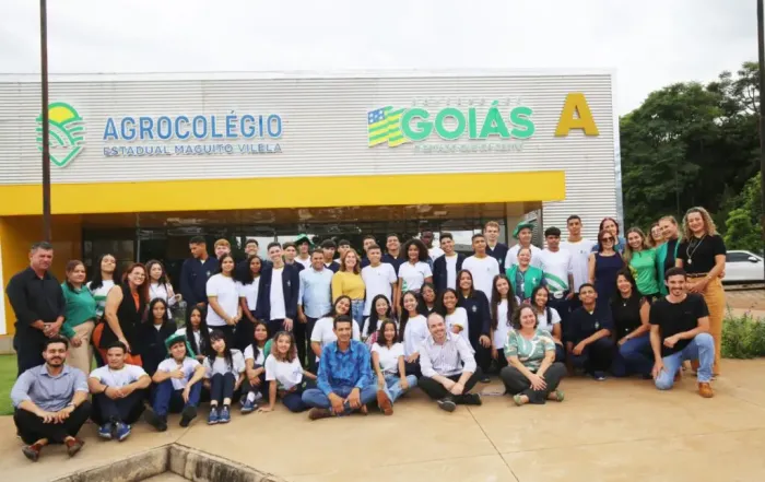 Em parceria com a Emater Goiás, a meta é expandir o número de vagas gradualmente, chegando a 180 estudantes até 2027 (Foto: Seduc)