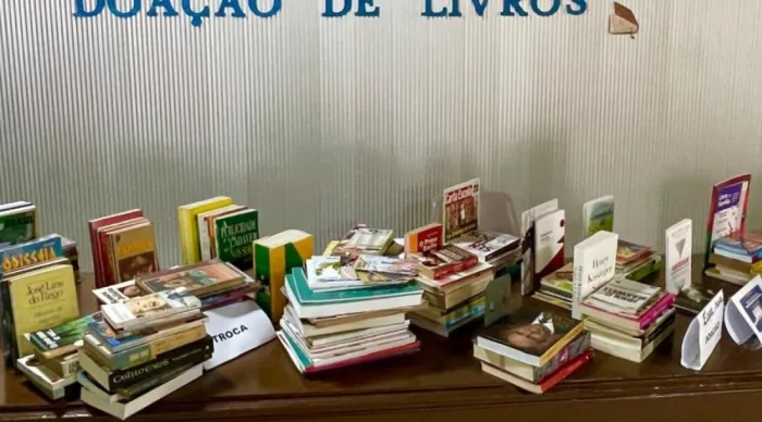 Ação prossegue até dia 28 de fevereiro, promovendo a circulação de livros e conhecimento / Foto: Biblioteca Epiphanio Dória