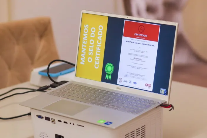 Câmara de São Luís mantém certificação ISO 9001