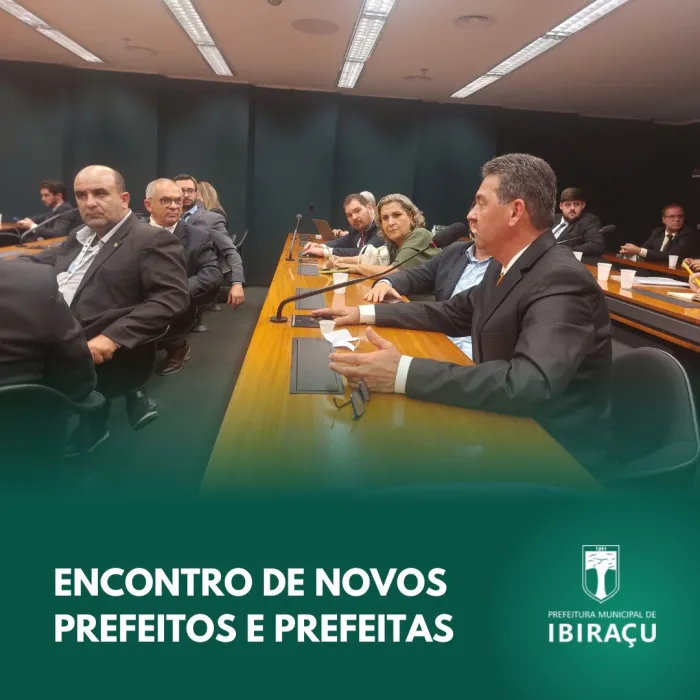 ENCONTRO NACIONAL DE NOVOS PREFEITOS E PREFEITAS