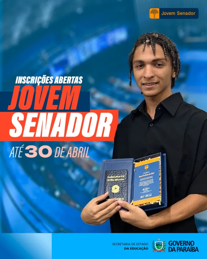 Inscrições abertas para o Programa Jovem Senador