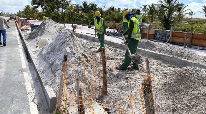 Obras estruturantes em Aracaju avançam //Fotos: Marcos Rodrigues