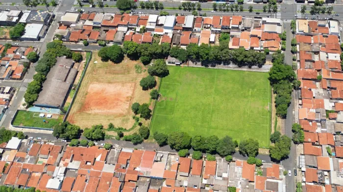Campo de futebol em São José do Rio Preto