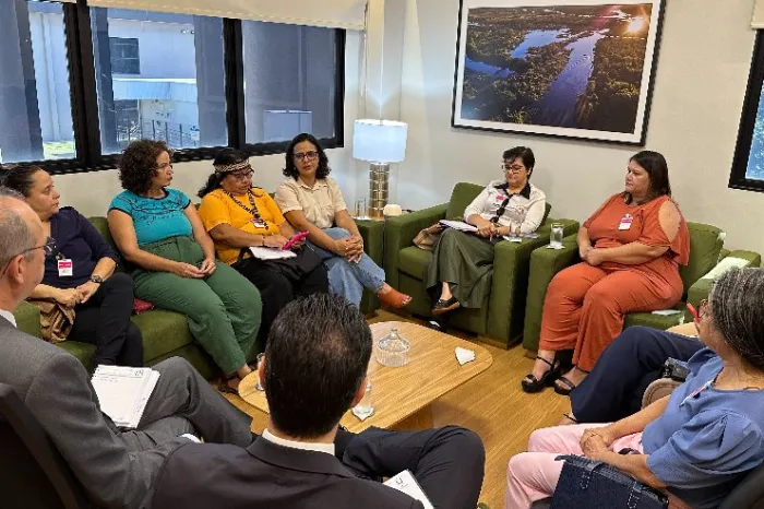 Movimento em defesa das mulheres: Deputada Gleice Jane participa de reunião com MPMS