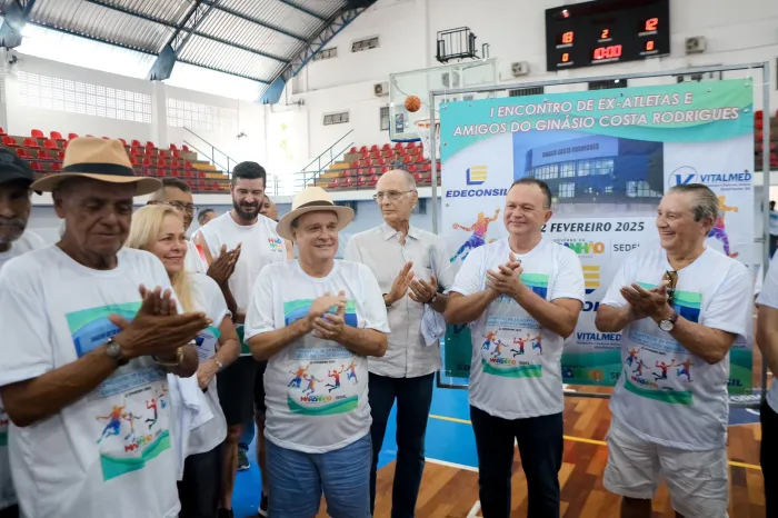 Brandão prestigia I Encontro de Ex- Atletas e Amigos do Ginásio Costa Rodrigues