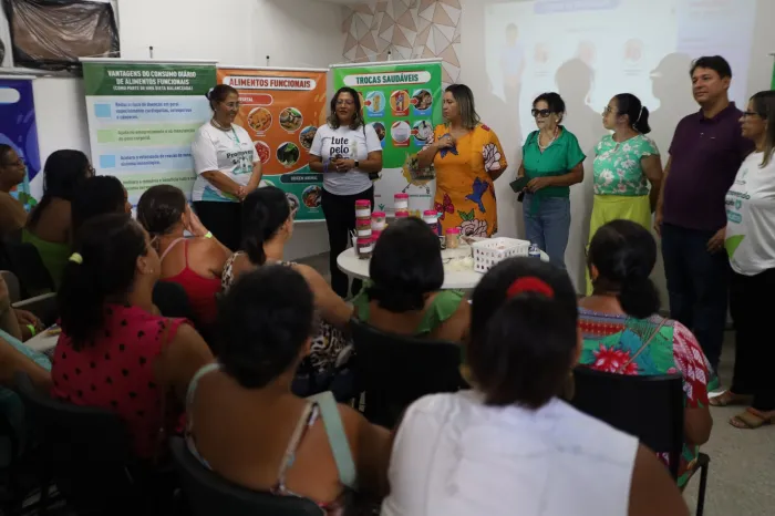 Sesau realiza ação de promoção à saúde na USF Gleba B