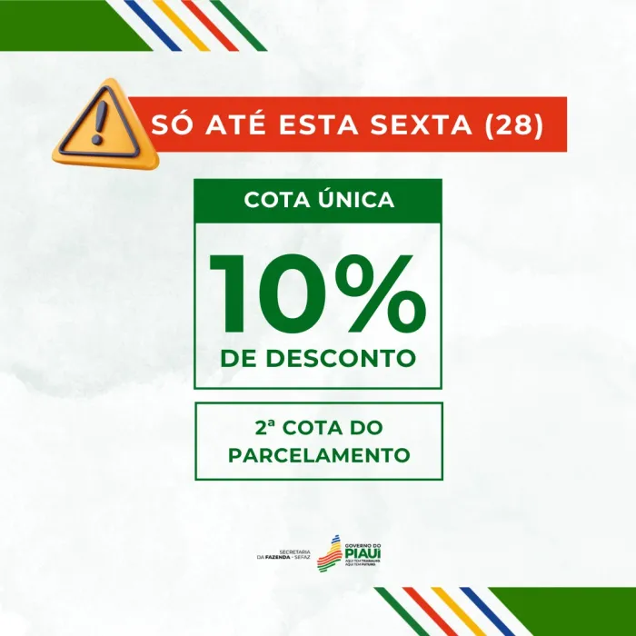 Prazo para pagamento do IPVA 2025 em cota única com 10% de desconto encerra na sexta (28)