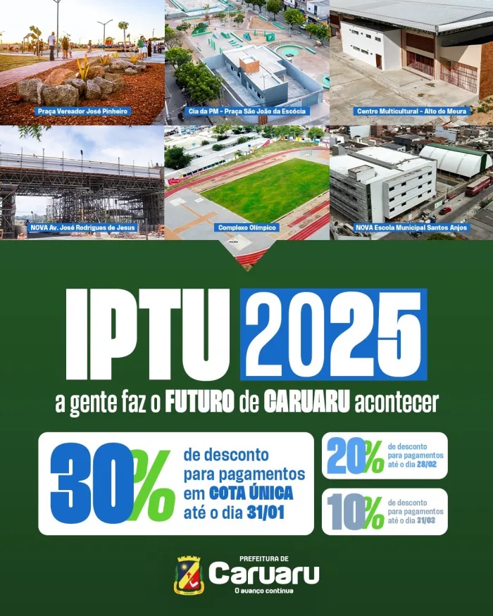 Foto: Reprodução/Prefeitura de Caruaru - PE