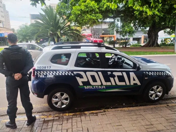 Polícia Militar prende em flagrante suspeito de roubo a loja no centro de Campo Grande