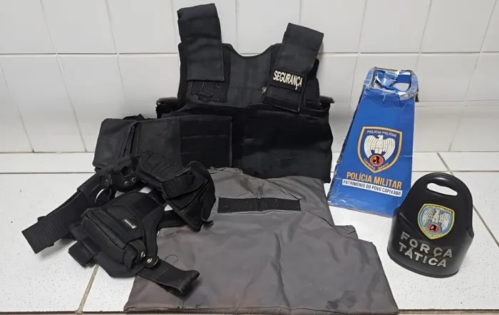 6º Batalhão e 14ª Cia Independente realizam operação conjunta e apreendem armas, dinheiro e aves silvestres na Serra