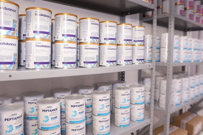 Fórmulas especiais e suplementos nutricionais chegam ao Ceasus