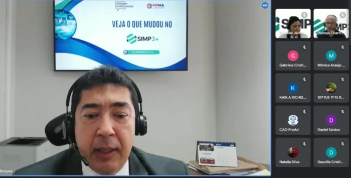 SÃO LUÍS – MPMA promove treinamento sobre o sistema Simp 3+