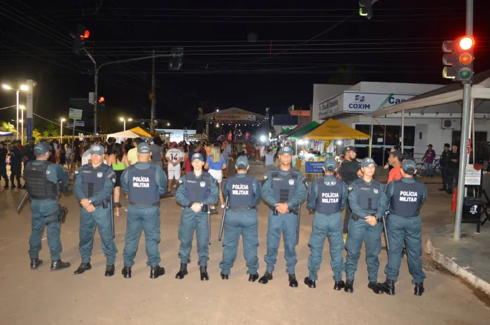 OPERAÇÃO CARNAVAL: Polícia Militar reforça segurança dos foliões em Coxim