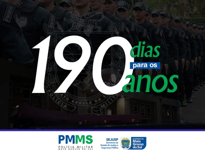 190 dias para os 190 anos da PMMS: Uma celebração da história e evolução da instituição