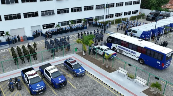 Foram entregues uniformes e viaturas novas, destacando modernização e fortalecimento da PMSE / Foto: Ascom SSP