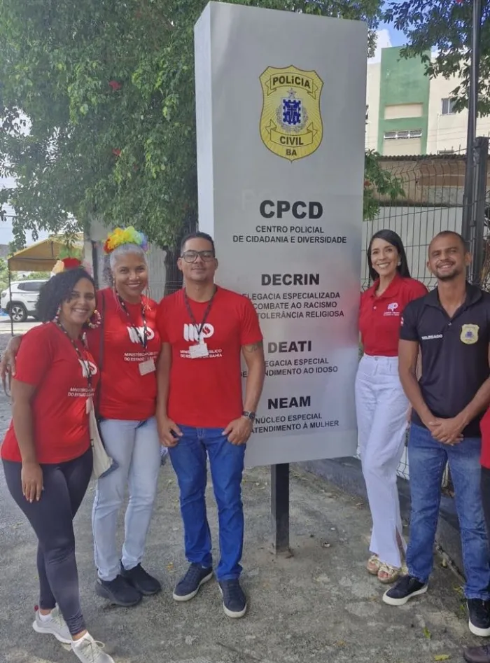 Carnaval 2025: MPBA avalia funcionamento do Centro Policial de Cidadania e Diversidade durante a festa