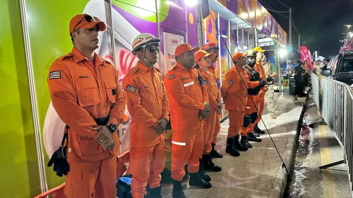 Bombeiros realizam cerca de 500 atendimentos na agenda oficial do Carnaval do Maranhão