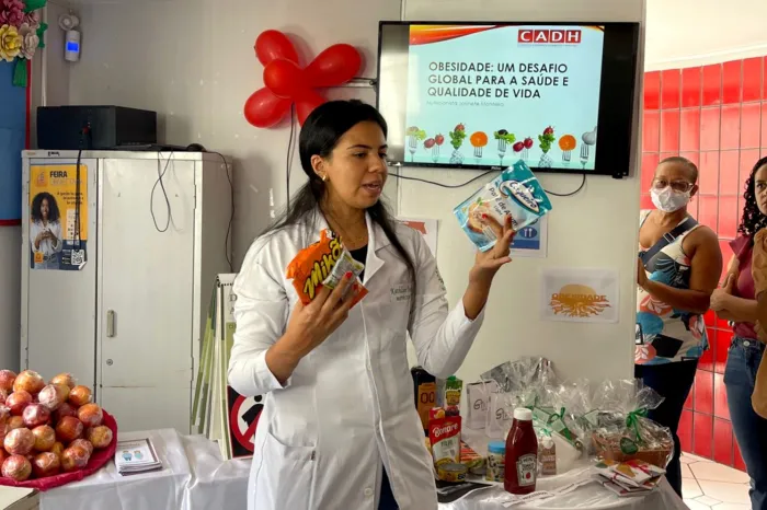 Pacientes acompanhados pelo Cadh são orientados a fazer boas escolhas na alimentação