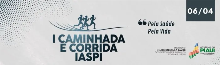 Abertas inscrições para a 1ª Caminhada e Corrida Iaspi