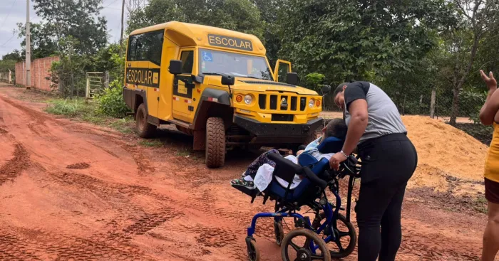 Novo veículo garante acessibilidade e conforto para crianças que fazem o uso de cadeira de rodas