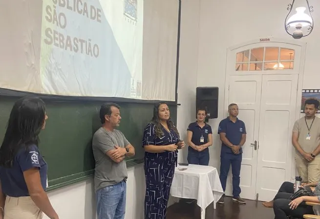 Secretaria da Saúde recebe novos funcionários aprovados no Concurso Público em São Sebastião