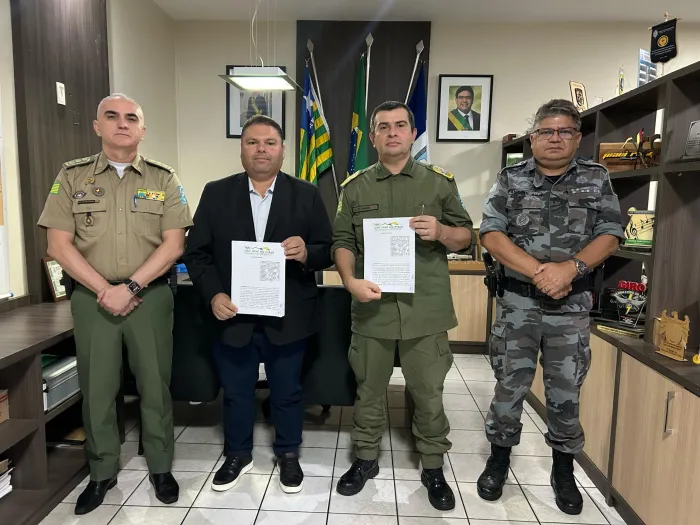 PM e prefeitura de São José do Piauí renovam convênio para operações planejadas