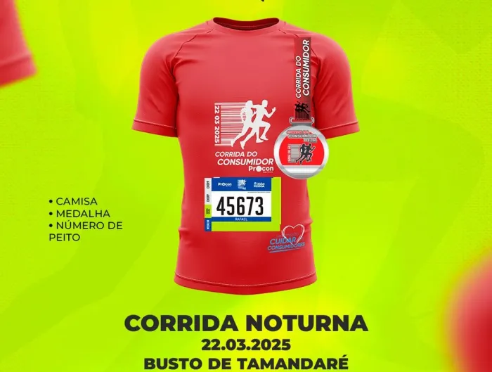 Inscrições para a Corrida Noturna do Consumidor seguem até o dia 18