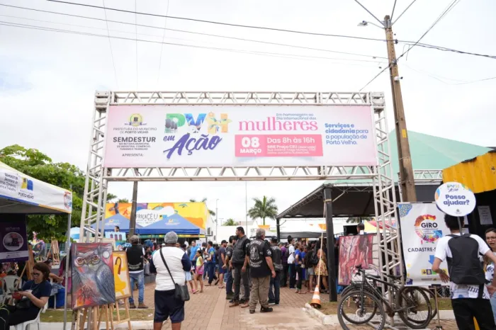 Projeto PVH em Ação leva serviços, diversão e cultura para as mulheres da capital