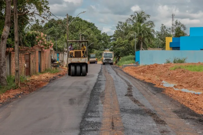 Bairro Airton Senna recebe obras de infraestrutura para melhorar a mobilidade na região